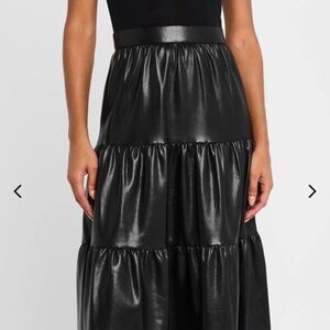 Alice + Olivia Chara Tiered Midi Dress
